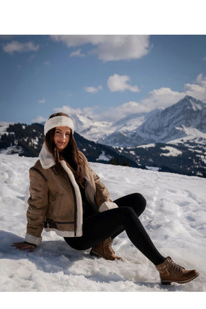 Lunar Millie GLB123 tan waterproof boot
