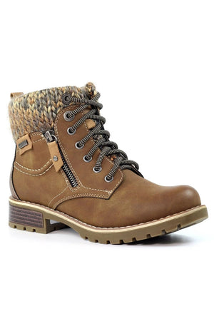 Lunar Millie GLB123 tan waterproof boot