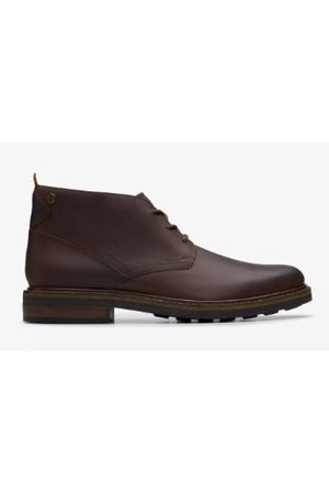 Clarks Newford Mid beeswax leather