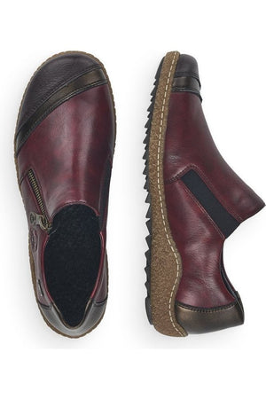 Rieker slip on  shoe  L7571-25 water resistant