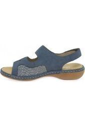 Rieker Womens Sandals 65989 15 blue