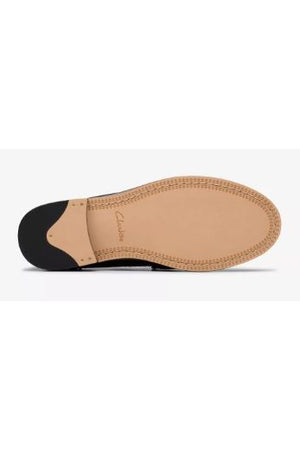 Clarks Straven Edge Black leather