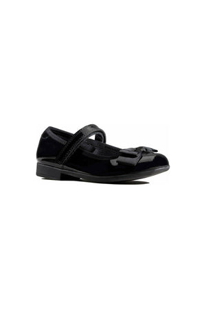 Clarks Scala Tap Toddler black patent