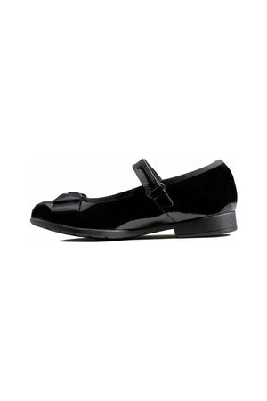 Clarks Scala Tap K Black Patent