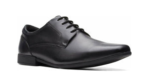 Clarks Sidton Lace in Black Leather