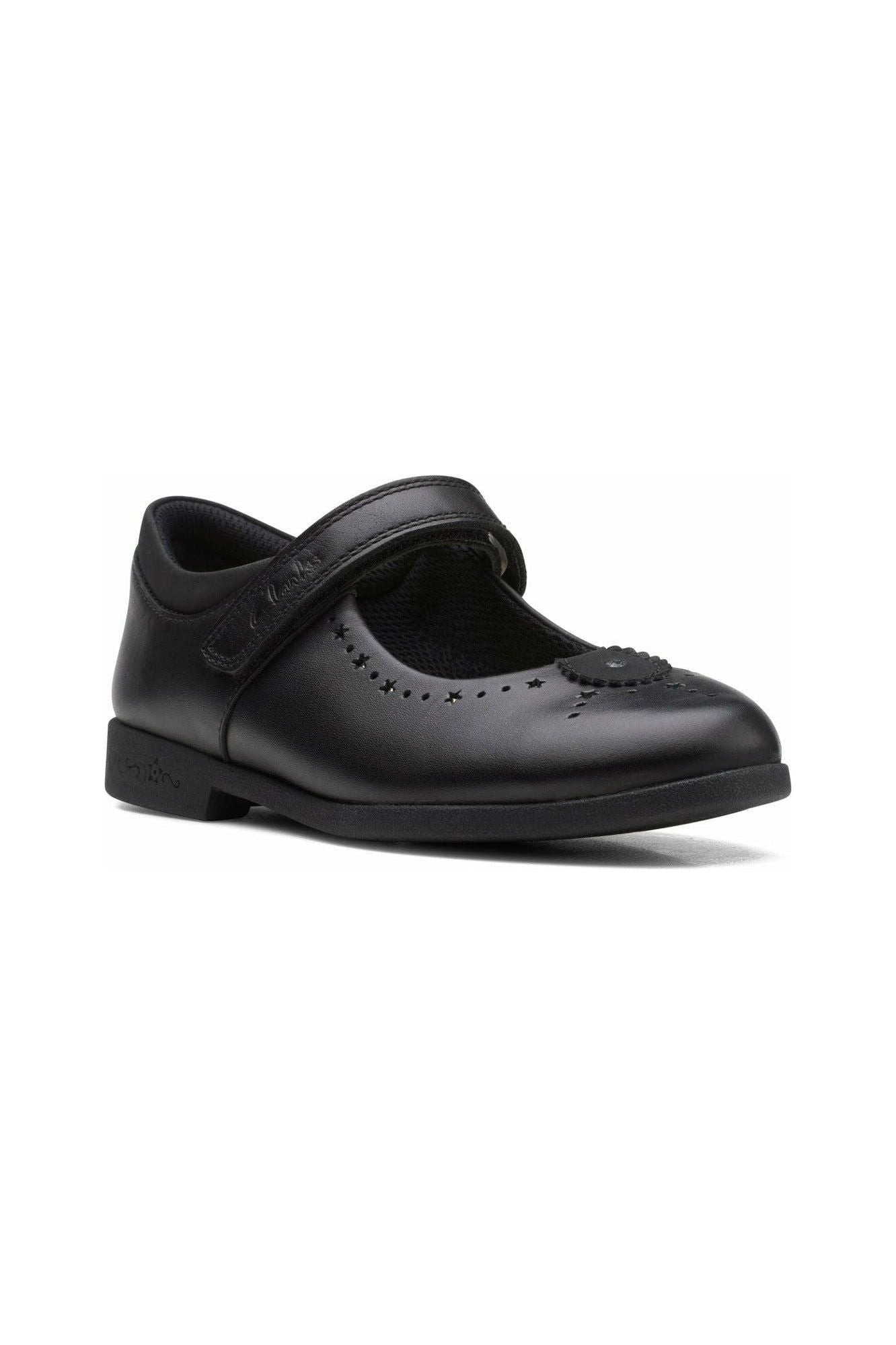 Clarks Magic Step Bar Kid black leather