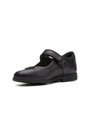 Clarks Magic Step Bar Kid czarna skóra
