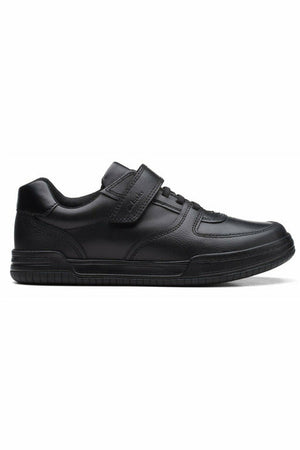 Clarks Fawn Lay Older in black leather