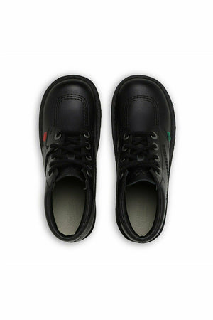 Kickers Kick Lo Core Black leather