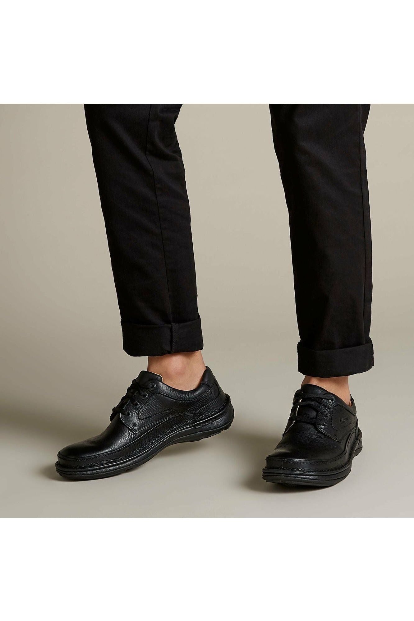 Clarks Nature Three Black at Meeks Shoes est.1901 - JM Shoes Ltd