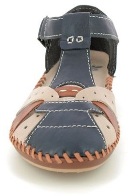 Rieker Women's M1655-14 in blue combi