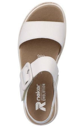 Rieker Womens Sandals W0800 80 white