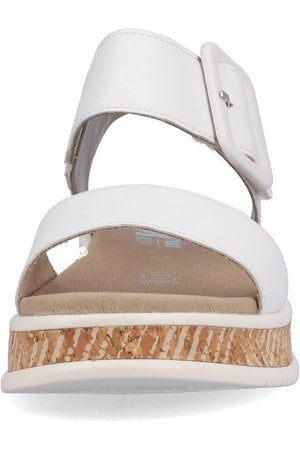 Rieker Womens Sandals W0800 80 white