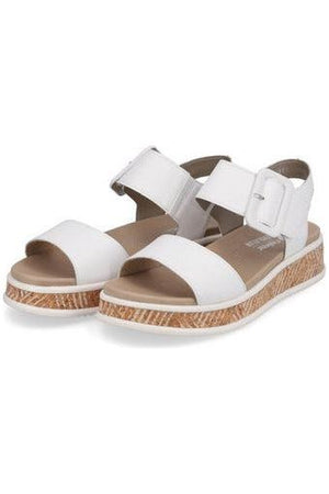 Rieker Womens Sandals W0800 80 white