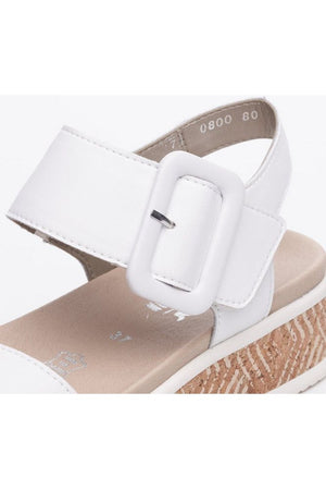Rieker Womens Sandals W0800 80 white