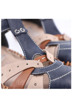 Rieker Women's M1655-14 in blue combi