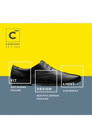 Czarne skórzane buty Clarks Scala Lace Kid